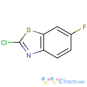 CAS No:399-74-6 2-chloro-6-fluoro-1,3-benzothiazole