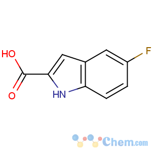 CAS No:399-76-8 5-fluoro-1H-indole-2-carboxylic acid