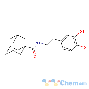 CAS No:39907-68-1 N-[2-(3,4-dihydroxyphenyl)ethyl]adamantane-1-carboxamide
