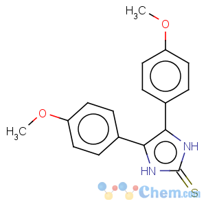 CAS No:39908-69-5 4,5-Bis-(4-methoxy-phenyl)-1,3-dihydro-imidazole-2-thione