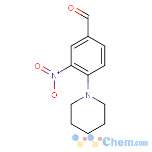 CAS No:39911-29-0 3-nitro-4-piperidin-1-ylbenzaldehyde