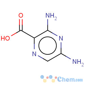 CAS No:39939-29-2 pyrazinecarboxylic  acid,  3,5-diamino-  (9ci)