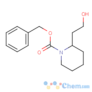CAS No:39945-50-1 benzyl 2-(2-hydroxyethyl)piperidine-1-carboxylate