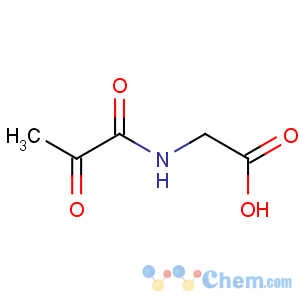 CAS No:3997-91-9 2-(2-oxopropanoylamino)acetic acid
