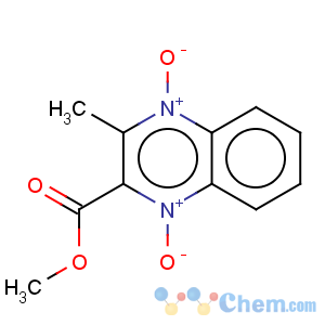 CAS No:40016-70-4 2-Quinoxalinecarboxylicacid, 3-methyl-, methyl ester, 1,4-dioxide
