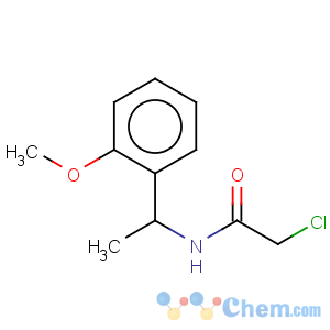 CAS No:40023-06-1 Acetamide,2-chloro-N-[1-(2-methoxyphenyl)ethyl]-