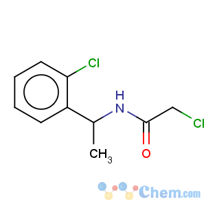 CAS No:40023-10-7 Acetamide,2-chloro-N-[1-(2-chlorophenyl)ethyl]-