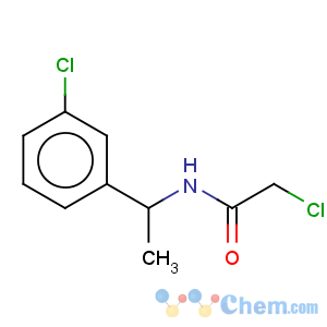 CAS No:40023-11-8 2-chloro-N-[1-(3-chlorophenyl)ethyl]acetamide