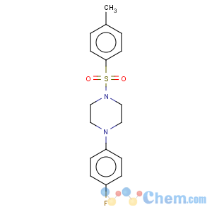 CAS No:4004-97-1 Piperazine,1-(4-fluorophenyl)-4-[(4-methylphenyl)sulfonyl]-