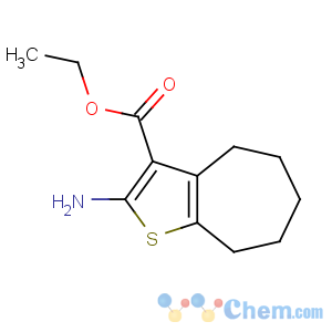 CAS No:40106-13-6 ethyl 2-amino-5,6,7,8-tetrahydro-4H-cyclohepta[b]thiophene-3-carboxylate