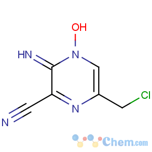 CAS No:40127-89-7 6-(chloromethyl)-4-hydroxy-3-iminopyrazine-2-carbonitrile