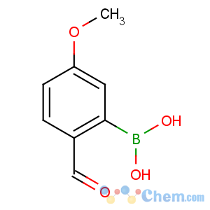 CAS No:40138-18-9 (2-formyl-5-methoxyphenyl)boronic acid