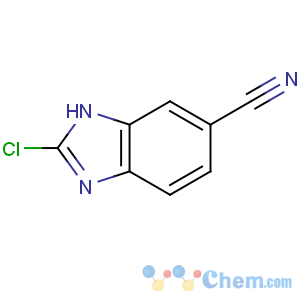 CAS No:401567-00-8 2-chloro-3H-benzimidazole-5-carbonitrile