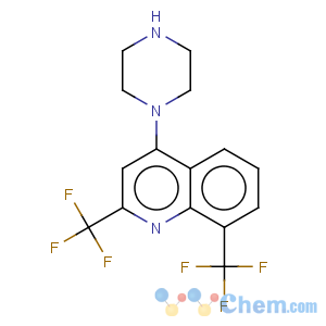 CAS No:401567-76-8 Quinoline,4-(1-piperazinyl)-2,8-bis(trifluoromethyl)-