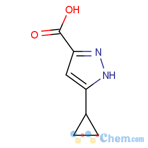 CAS No:401629-04-7 5-cyclopropyl-1H-pyrazole-3-carboxylic acid