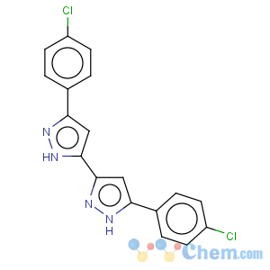 CAS No:401635-88-9 5,5'-Bis-(4-chloro-phenyl)-1H,2'H-[3,3']bipyrazolyl