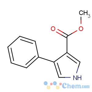CAS No:40167-34-8 methyl 4-phenyl-1H-pyrrole-3-carboxylate