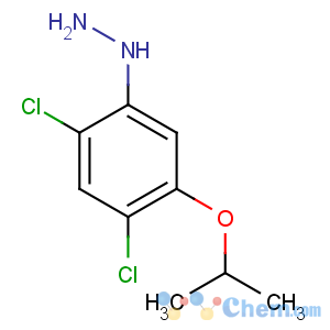 CAS No:40178-22-1 (2,4-dichloro-5-propan-2-yloxyphenyl)hydrazine