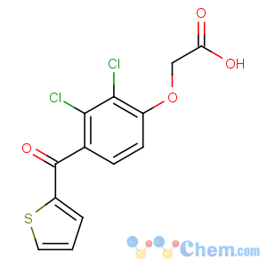 CAS No:40180-04-9 2-[2,3-dichloro-4-(thiophene-2-carbonyl)phenoxy]acetic acid