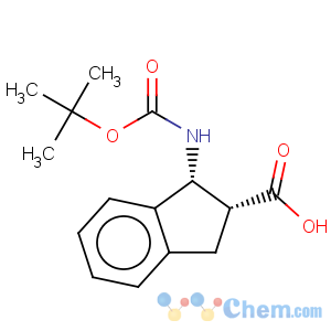 CAS No:401843-70-7 cis-1-tert-butoxycarbonylamino-indan-2-carboxylic acid