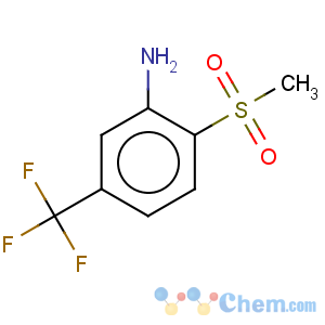 CAS No:402-19-7 Benzenamine,2-(methylsulfonyl)-5-(trifluoromethyl)-