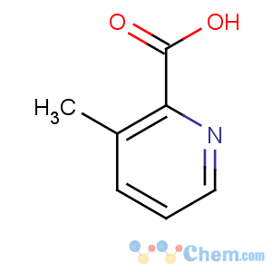 CAS No:4021-07-2 3-methylpyridine-2-carboxylic acid