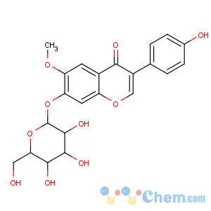 CAS No:40246-10-4 3-(4-hydroxyphenyl)-6-methoxy-7-[(2S,3R,4S,5S,6R)-3,4,<br />5-trihydroxy-6-(hydroxymethyl)oxan-2-yl]oxychromen-4-one