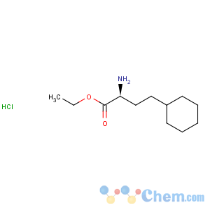 CAS No:402474-20-8 Cyclohexanebutanoicacid, a-amino-, ethyl ester,hydrochloride (1:1), (aS)-