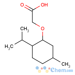 CAS No:40248-63-3 2-(5-methyl-2-propan-2-ylcyclohexyl)oxyacetic acid