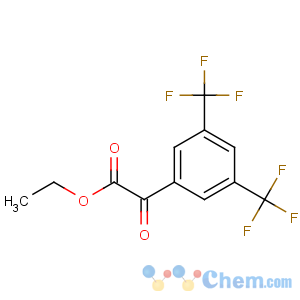 CAS No:402568-10-9 ethyl 2-[3,5-bis(trifluoromethyl)phenyl]-2-oxoacetate