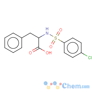 CAS No:40279-97-8 2-{[(4-chlorophenyl)sulfonyl]amino}-3-phenylpropanoic acid