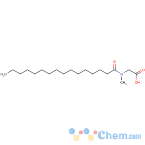 CAS No:4028-10-8 2-[hexadecanoyl(methyl)amino]acetic acid