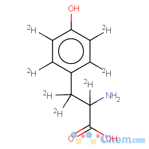 CAS No:402835-78-3 DL-4-Hydroxyphenyl-D4-alanine-2,3,3-D3