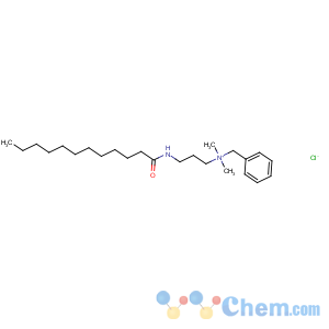 CAS No:40295-80-5 benzyl-[3-(dodecanoylamino)propyl]-dimethylazanium