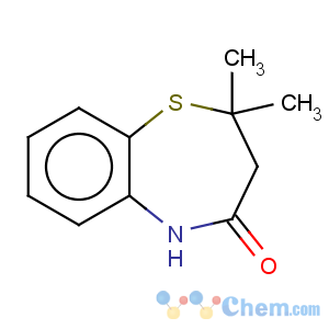 CAS No:40334-89-2 2,3-dihydro-2,2-dimethyl-1,5-benzothiazepin-4(5H)-one