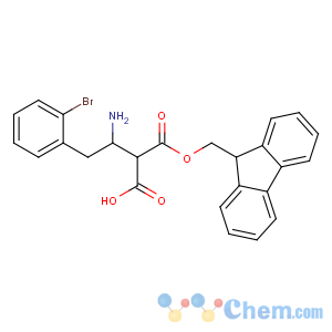 CAS No:403661-79-0 (2S)-3-amino-4-(2-bromophenyl)-2-(9H-fluoren-9-ylmethoxycarbonyl)<br />butanoic acid