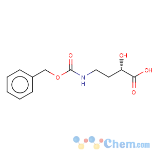 CAS No:40371-50-4 (S)-N-Carbobenzyloxy-4-amino-2-hydroxybutyric acid