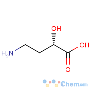 CAS No:40371-51-5 (S)-(-)-4-Amino-2-hydroxybutyric acid