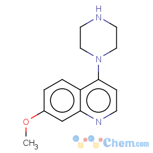 CAS No:4038-97-5 Quinoline,7-methoxy-4-(1-piperazinyl)-