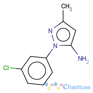 CAS No:40401-41-0 1H-Pyrazol-5-amine,1-(3-chlorophenyl)-3-methyl-