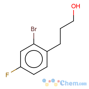 CAS No:404575-32-2 Benzenepropanol,2-bromo-4-fluoro-