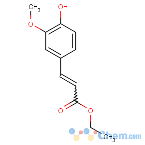 CAS No:4046-02-0 ethyl (E)-3-(4-hydroxy-3-methoxyphenyl)prop-2-enoate