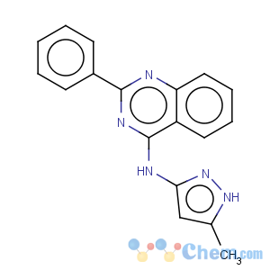 CAS No:404828-08-6 4-Quinazolinamine,5,6,7,8-tetrahydro-N-(5-methyl-1H-pyrazol-3-yl)-2-phenyl-