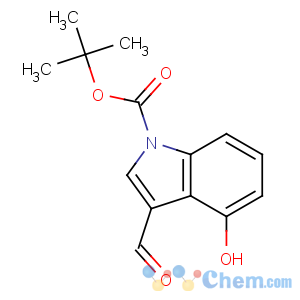 CAS No:404888-00-2 tert-butyl 3-formyl-4-hydroxyindole-1-carboxylate