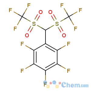CAS No:405074-81-9 1-[bis(trifluoromethylsulfonyl)methyl]-2,3,4,5,6-pentafluorobenzene