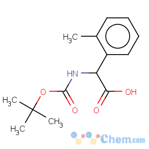 CAS No:40512-48-9 Benzeneacetic acid, a-[[(1,1-dimethylethoxy)carbonyl]amino]-2-methyl-