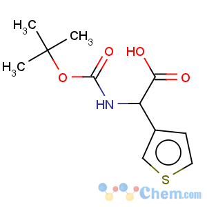 CAS No:40512-57-0 3-Thiopheneacetic acid,a-[[(1,1-dimethylethoxy)carbonyl]amino]-