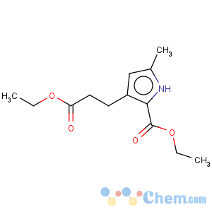 CAS No:40515-75-1 1H-Pyrrole-3-propanoicacid, 2-(ethoxycarbonyl)-5-methyl-, ethyl ester