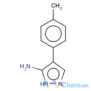 CAS No:40545-63-9 1H-Pyrazol-3-amine,4-(4-methylphenyl)-