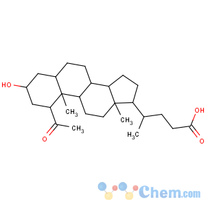 CAS No:4057-84-5 Cholan-24-oic acid,3-(acetyloxy)-, (3a,5b)-